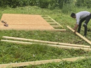 location plancher en bois pour tente de réception